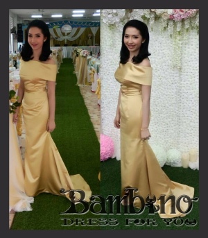 ชุดราตรี เช่าที่แบมบี้ เวดดิ้ง ห้วยขวาง